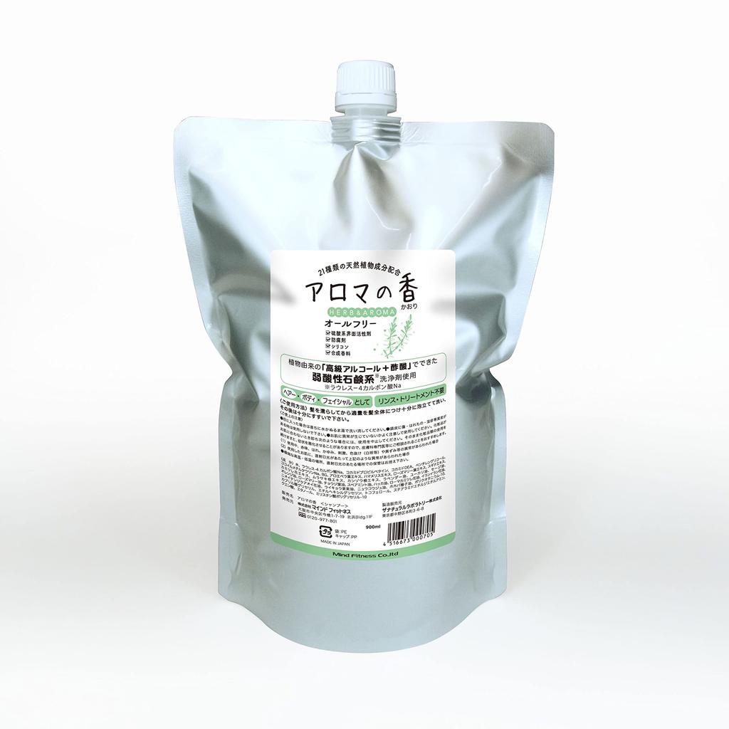 Safe Shampoo "Aroma No Kaori" Refill 900ml