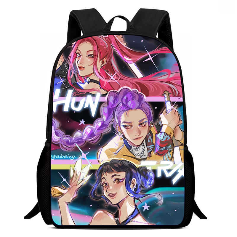 Kpop Witch Hunter Group Schoolbag High Definition Printing Casual Cross Border Light Backpack One Piece Hair