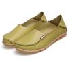 Fashion Women Shoes Plus Size Flat Shoes Women Genuine Leather Loafers Nurse Slip On  Women Flat Oxford Sapato Feminino Ballet Flats