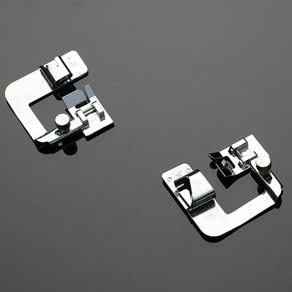 Universal Rolled Hem Presser Foot Snap-On Wide Rolled Foot Hemming Presser Foot  Home Use