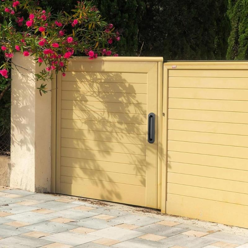 Strong Barn Door Handle Not Rusts Steel Construction Ergonomic Design Pull Handle for Secure Installation
