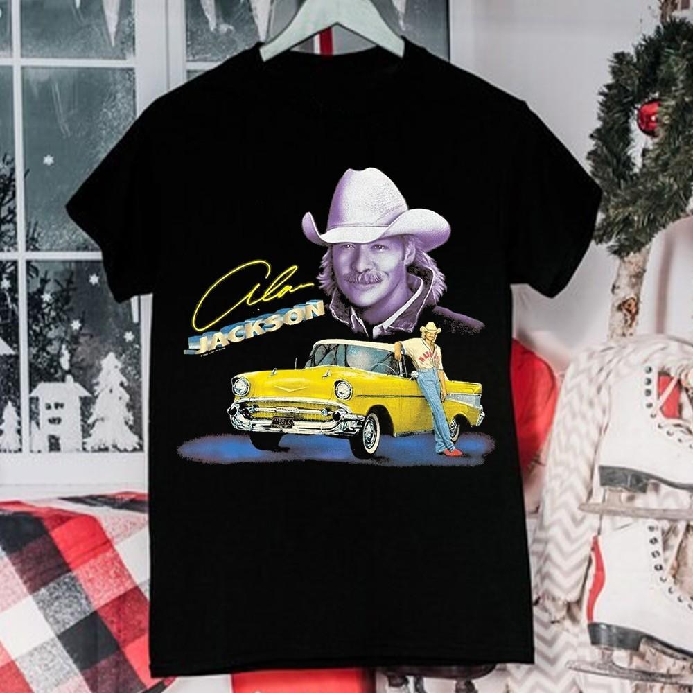 Halloween Alan Jackson Christmas Men All Size T-Shirt 21D17 Unisex T-Shirt L