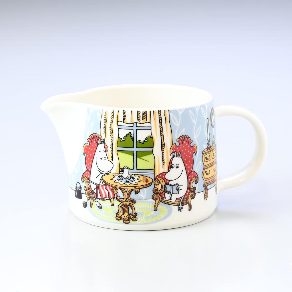 Arabia Moomin Series Afternoon In Parlour Pitcher, 350ml, 1026057 [Parallel Import]