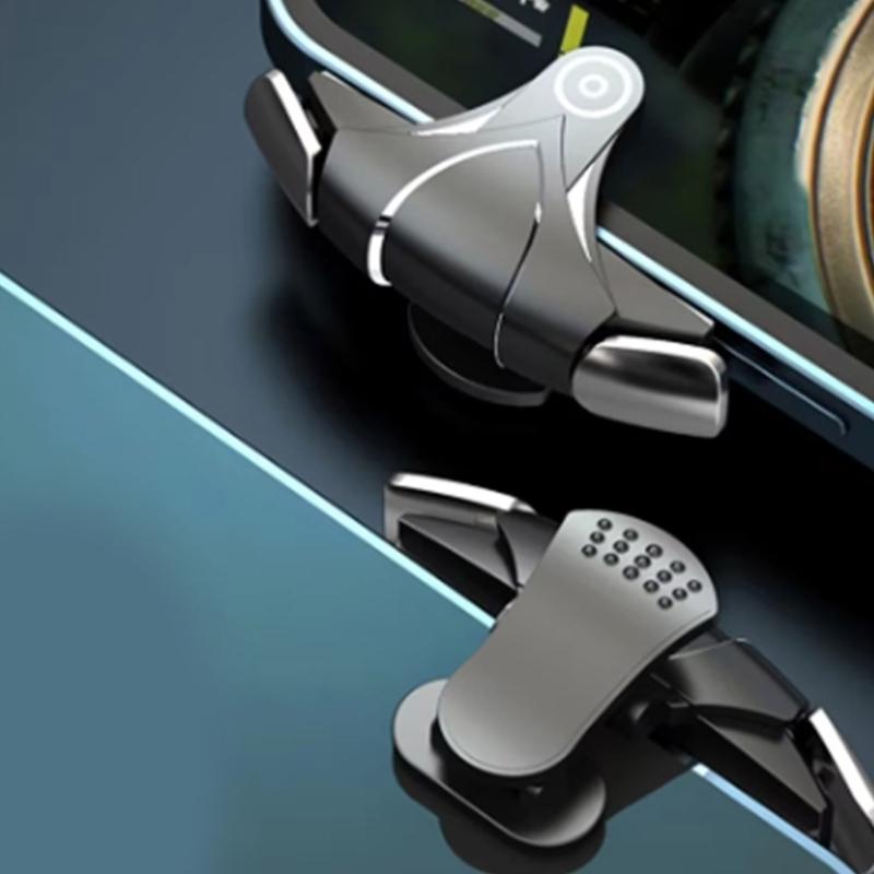 Mobiler Gamecontroller-Verbesserer ABS Metall Bequem für 14mm Dicke Telefon Gaming Verbessert Schüsse Präzision