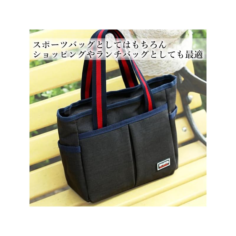 [RemarksJapan] Round Bag, Black, Golf, Men's & Women's, Cart Bag, Tote Bag, Golf Bag, Lunch Bag