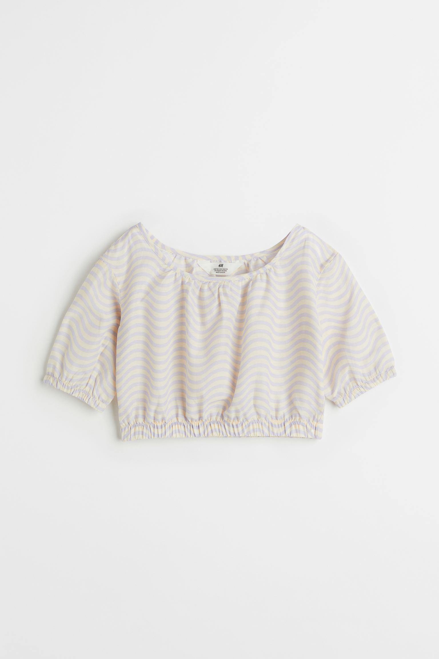 

Топ с пышными рукавами