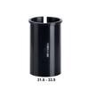 Seat post tube Black Bicycle Bike Cycling Shim Sleeve Reducer Converter