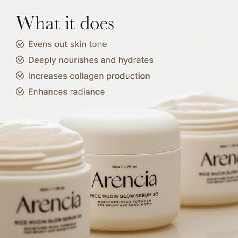 [ARENCIA] Rice Mucin Glow Serum 30 50g