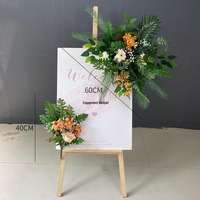 Artificial Wedding Venue Floral Decor for Aisle, Stage, and Reception