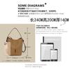 Bag women's 2025 new high-end foreign style summer bucket bag oblique span niche super fire vegetable basket portable women's bag