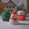 Weihnachtsdekoration Nachtlicht Niedliche Weihnachtsstrümpfe Schneemann Weihnachtsbaum Wiederaufladbar Tippsteuerung Ambientelampe Deko