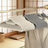 Non Marking Clothes Hangers for Home Use Non Slip Drying Hangers Metal Thick Clothes Hangers Storage Bedrooms Wardrobes Adult