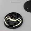 Invisible Floor Mounted Door Stopper No Drill Mechanical Wind Resistant For Bedroom Bathroom