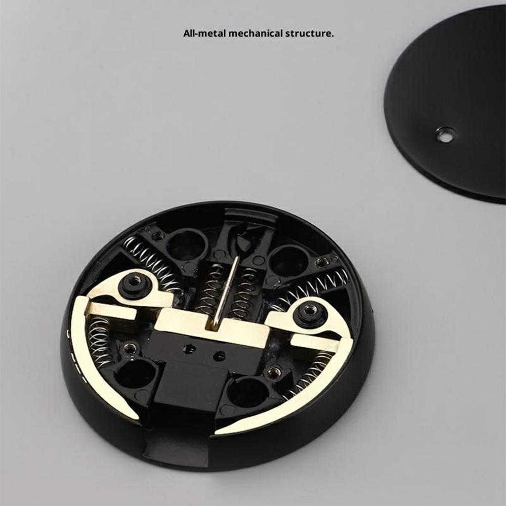Invisible Floor Mounted Door Stopper No Drill Mechanical Wind Resistant For Bedroom Bathroom