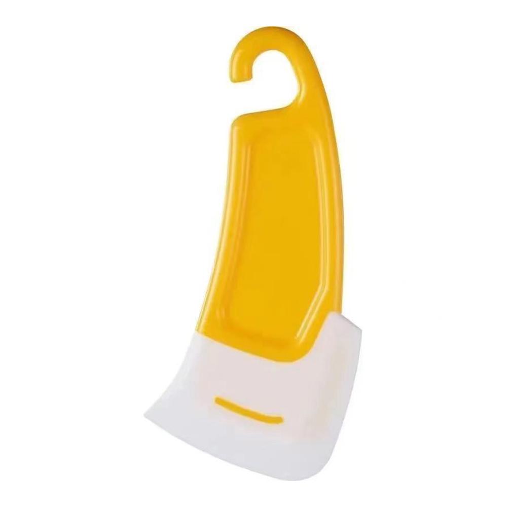 

1 шт./2 шт. Кухонный мягкий скребок для очистки для удаления жира и нагара со дна сковороды, мягкая головка, силиконовый очиститель