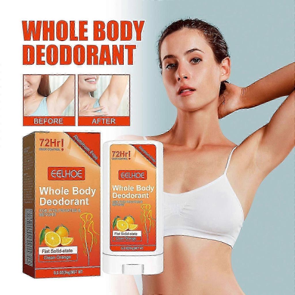 Eelhoe Body Care Stick Summer Refreshing Antiperspirant Cleaning Armpit Odor Lasting Fragrance Portable Body Fragarance Sticks