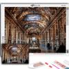 Diamond Embroidery Louvre Museum 5D DIY Diamond Painting Cross Stitch Rhinestone