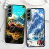 Off Road Vehicle Tourism Scenery Phone Case For Samsung Galaxy S22 S25 Ultra S21 S10 Plus S26 Edge S20 S23 S24 FE Cover Sili