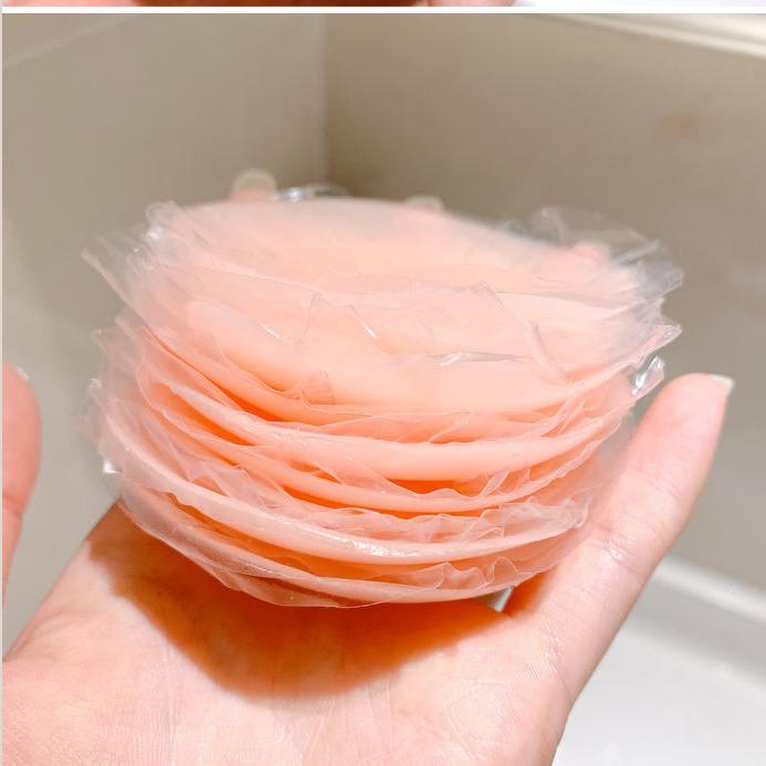 Unsichtbare Spurlos Silikon Brustwarzenabdeckungen - Transparent, Ultradünn, Anti-Exposition Areola Aufkleber