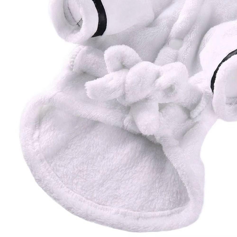 Quick-drying Dog Bathrobe Soft Puppy Robe Cute Pet Pajamas  for Small Large Dog