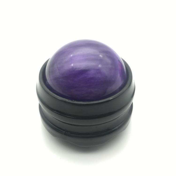 Resin Yoga Massage Ball - Relax Muscles & Target Meridians with Essential Oil Roller