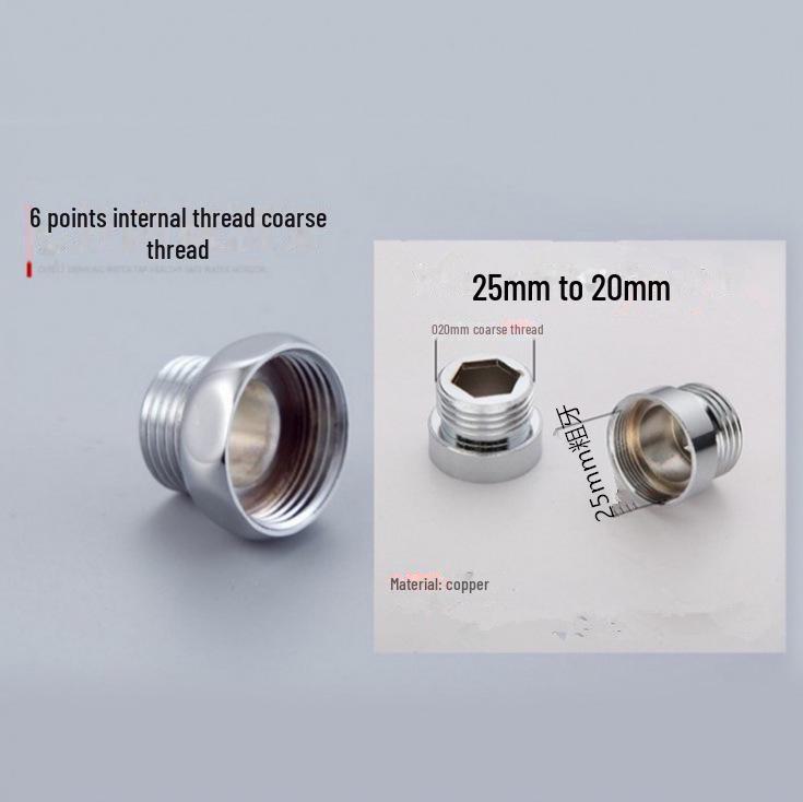 Wasserhahn-Auslass-Wasserreiniger-Adapter mit M22 Fein-/Grobgewinde-Bubbler