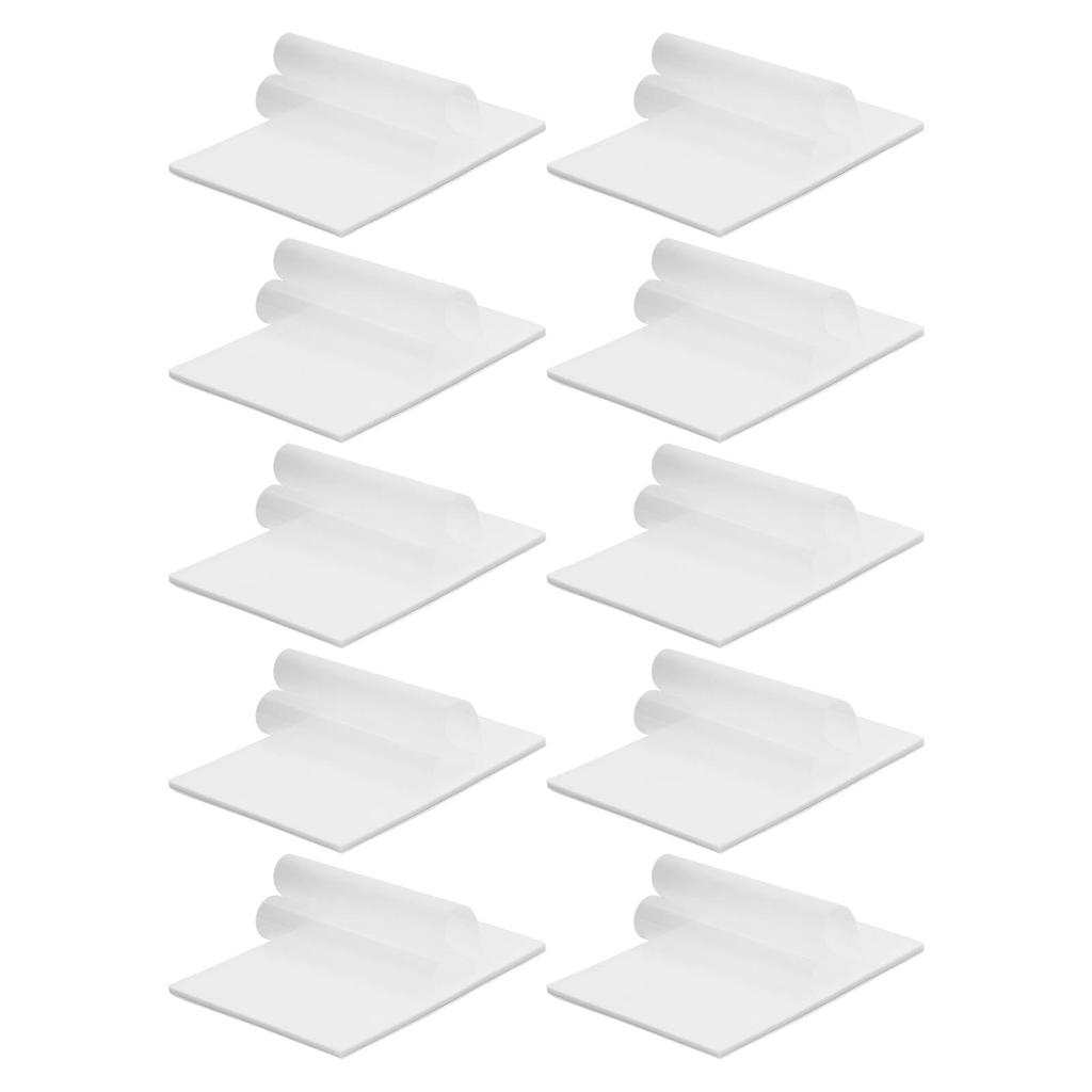 500 ks Celkem Průhledné Samolepicí Poznámkové Bloky Vodotěsné Pevně Drží Přelepitelné Průhledné Samolepicí Poznámky