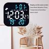 Alarm Clocks for Bedroom LED Digital Weather Clocks Desk Alarm Clock with Auto Dimming Day of Week Indoor Temperature