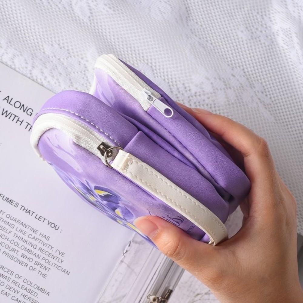 Portable Sanitary Pads Bag Waterproof Large Capacity Coin Purse Earphones Data Cable Storage Multi Function Period Bag