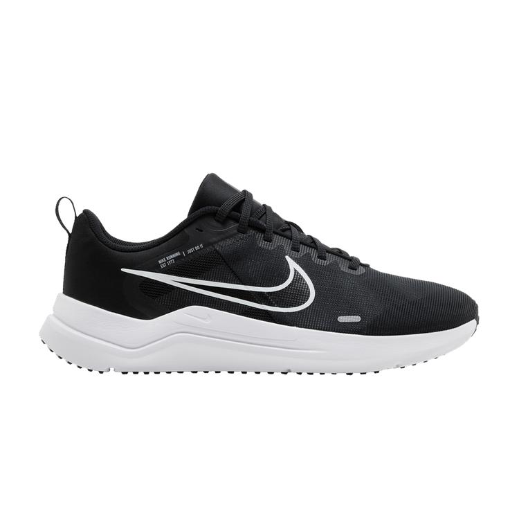 Nike Downshifter 12  Черный Белый  44