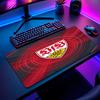 VfB Stuttgart Fußballmuster Mauspads Nicht?Rutschfestes Gummi-Basis Gaming-Mauspad Für Schreibtisch Büro Zuhause