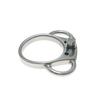 Waistband Chastity Lock - Stainless Steel Hollow Penis Cage