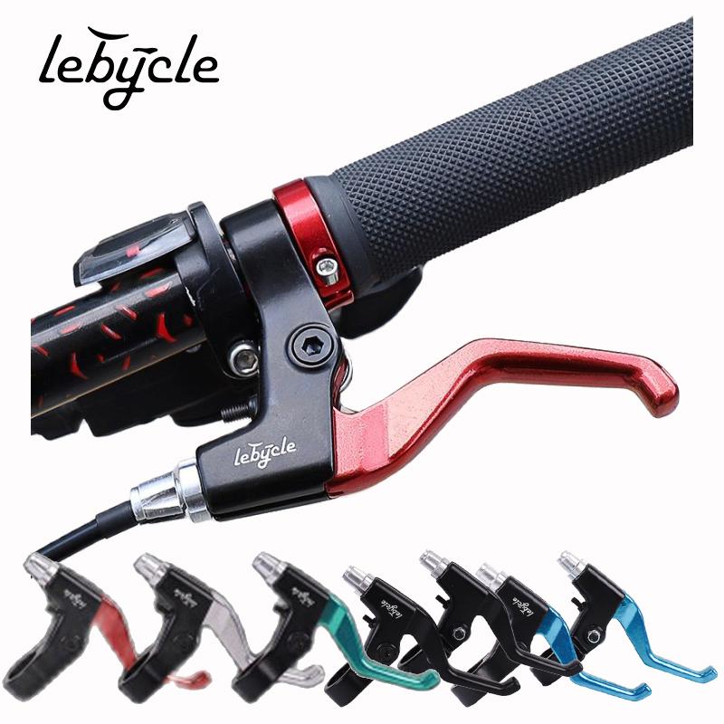 Lebycle Leve Freno Mtb Lega di Alluminio Ultraleggera Cantilever Mountain Bike Bicicletta Meccanica a Ferro di Cavallo Bracci V-Brake Maniglia