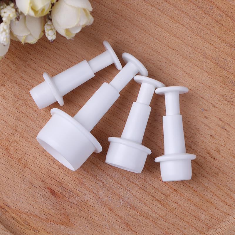 4 Stück runde Keksformen, Fondant, Kuchendekorationswerkzeuge, Küchenzubehör