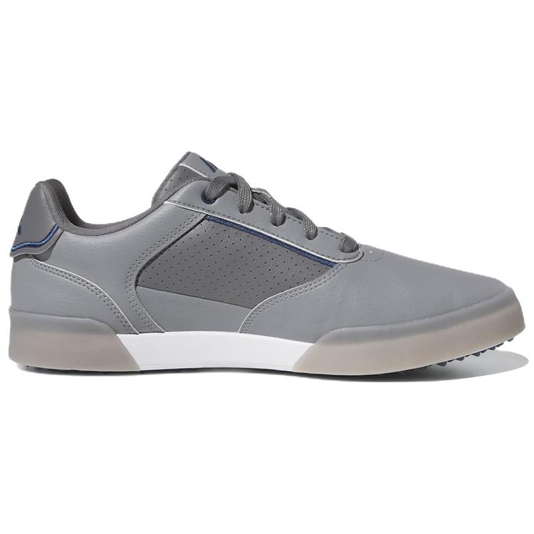New Adidas Retrocross Spikeless Golf Grey Crew Navy Grey GV6914