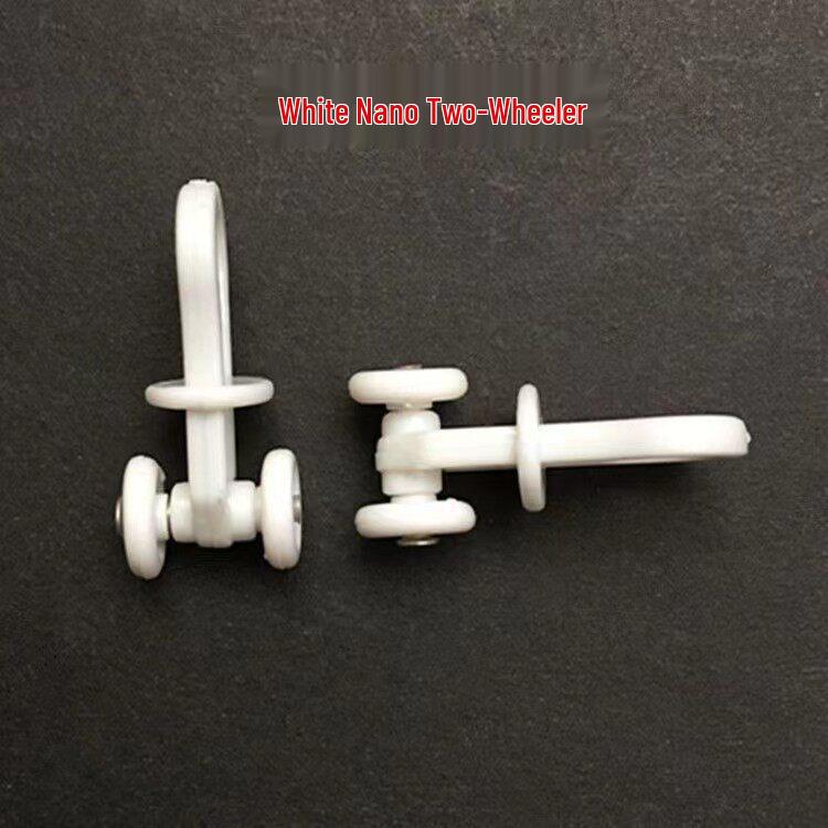 Vintage-Style Plastic Curtain Track Pulley Set 1 meter