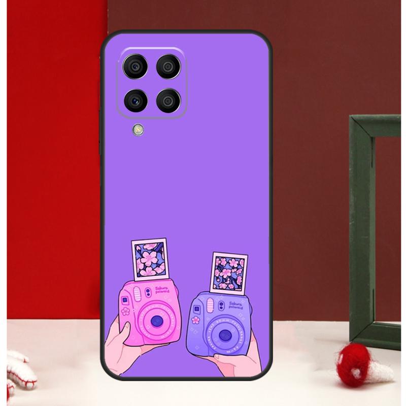 Purple aesthetic Case For Samsung Galaxy M54 M34 M14 M35 M56 M12 M06 M32 M52 M55 M15 M11 M13 M16 M36 M31 M53