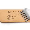 1/2/4/6 Holes Fork Row Hole Punch DIY Leathercraft Tools Hand Piercing Stitching Punching Tool Leather Row Hole Punching Tool
