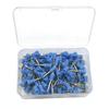 100pcs Dental Prophy Brushes Polishing Polisher Rubber Cup Disposable Latch Type Colorful Buff Nylon Bristles Brush