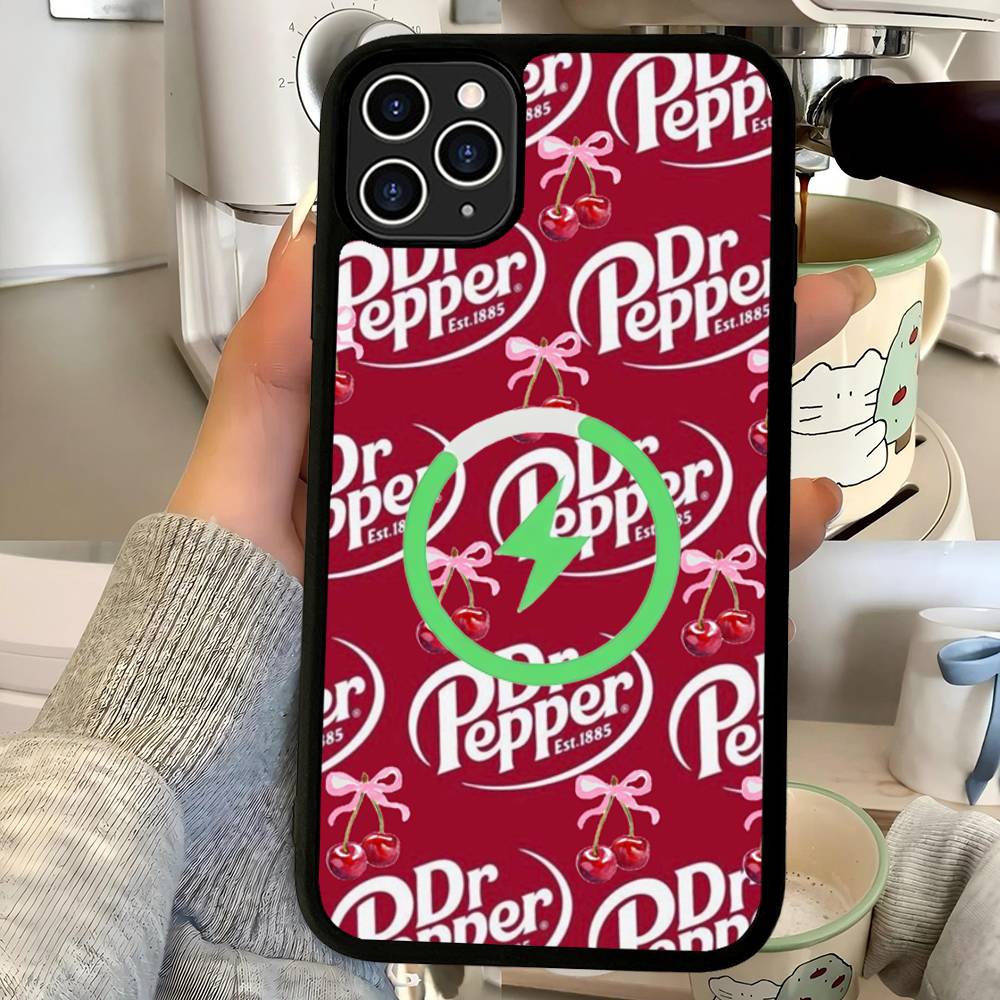 

Soft Drink Brand Dr Pepper For IPhone 17 Air 16 E 15 14 13 12 11 Pro Max Plus PC Shock TPU Cover For Magsafe Phone Cover iPhone 13 pro