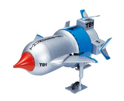Aoshima Bunka Kyozai Thunderbird Mini Serie Thunderbird Mini Gesamtlänge 100mm Kunststoffmodell Nr.1 Nr.1 ca.. Maßstabslos