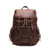Men's Vintage Leather Backpack for Business and Travel