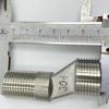 Uprgades Steel Plumbing Adapters Metal Offset Connector Threaded Pipe Adapter Wall Mounted Adapter set for Wall Mounts