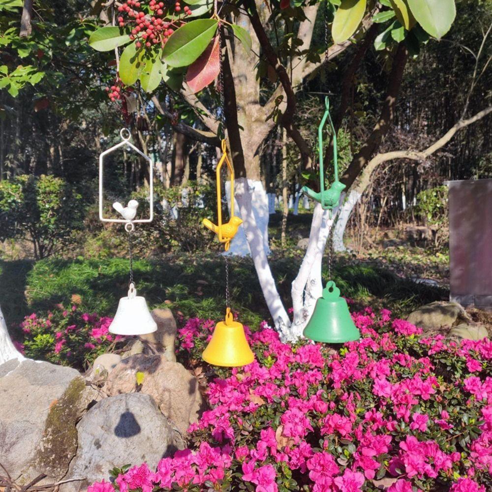 Iron Wind Chime Ornaments Vintage Hanging Decoration Craft Metal Bell Pendant  Backyard
