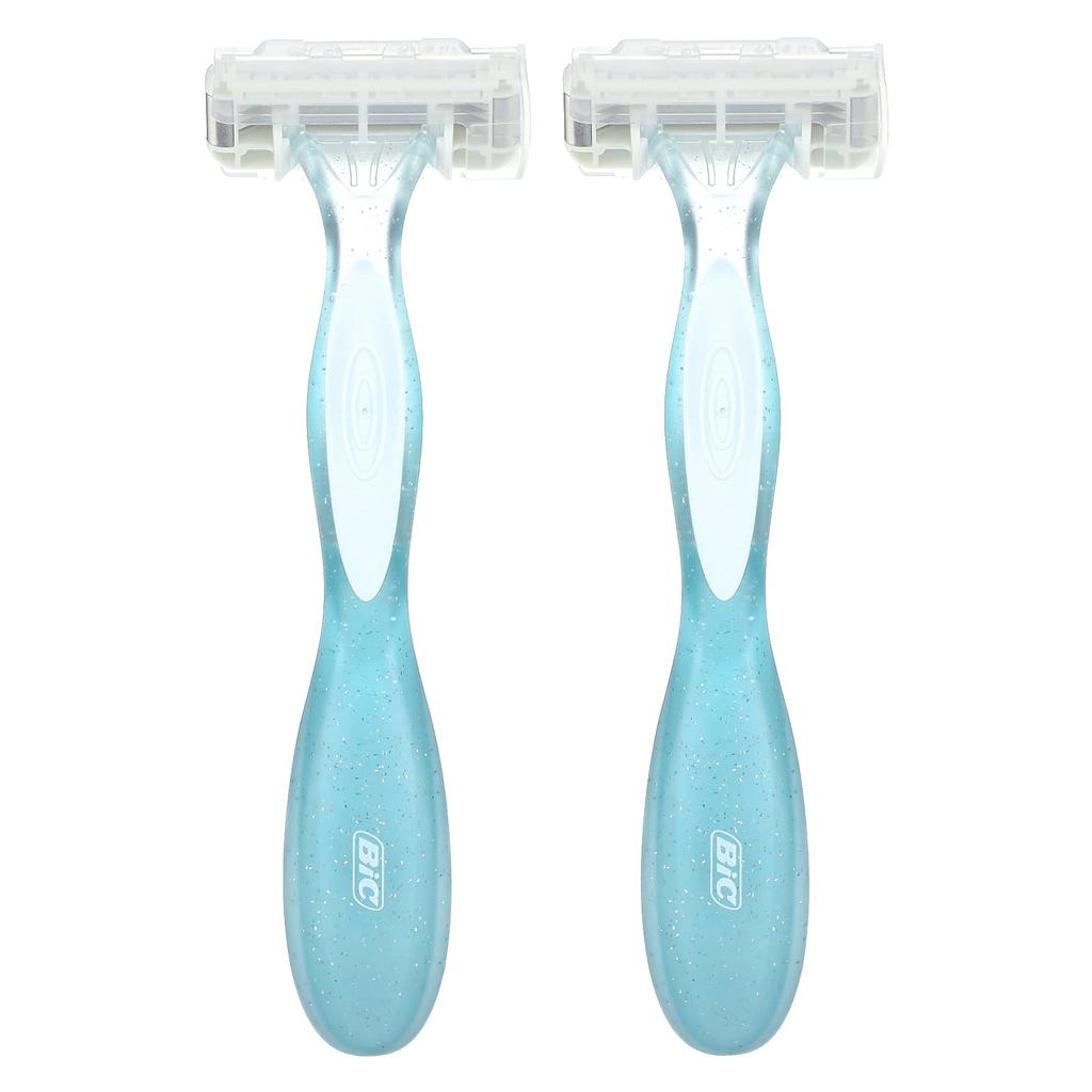 Bic EasyRinse, Einwegrasierer für Damen, 2 Rasierer