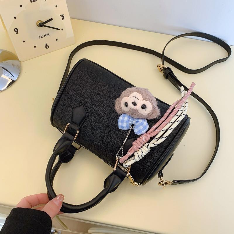 Tragbare Cartoon-Präge-Kissen-Tasche Frühling und Sommer Nische neue Mode Umhängetasche lässig trendige schräge Umhängetasche Damenhandtasche