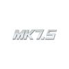 1Pc Bright Silver ABS Car Trunk Badge Sticker MK Series Letters Logo Decal For VW Golf MK5 MK6 MK7 MK7.5 GTI Passat Accessories PH5