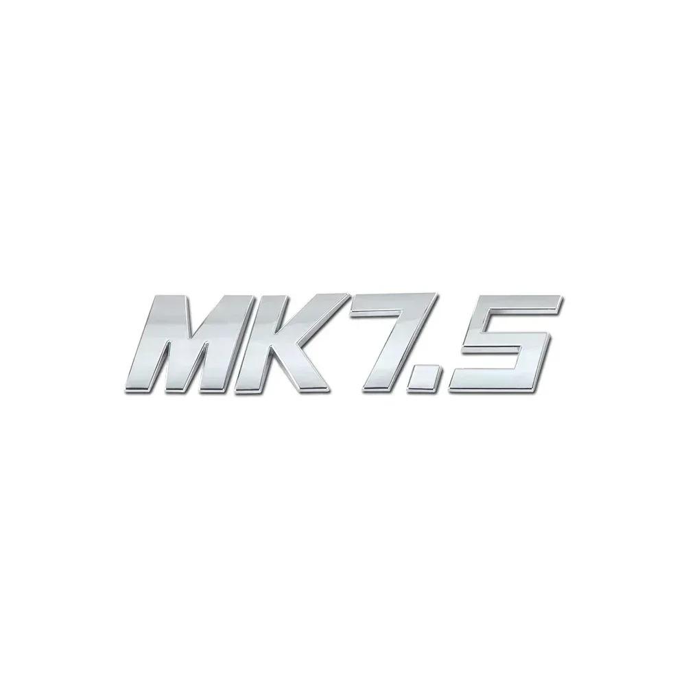 1Pc Bright Silver ABS Car Trunk Badge Sticker MK Series Letters Logo Decal For VW Golf MK5 MK6 MK7 MK7.5 GTI Passat Accessories PH5