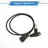 Crankshaft Position Sensor for BMW E30 325i 2.5 1986-1991 No.12141710668 Black