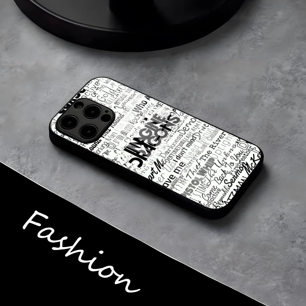 

Imagine Dragons Phone Case For IPhone 17 Pro Max 16 15 14 Pro Max 13 11 X Xs Xr 8 7Plus Glass Cover iPhone 14 Plus